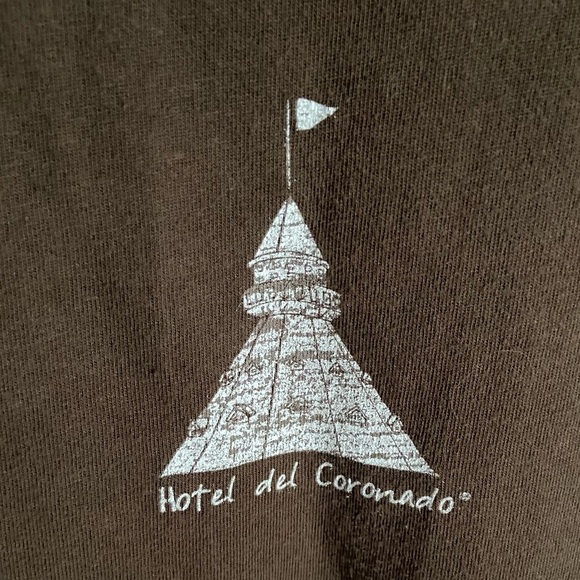 Fresh Produce Hotel Del Coronado Hotel Short Sleeve Top Sz XXL - Picture 2 of 6